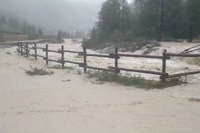 Torrente Savara (foto Centro funzionale regionale)