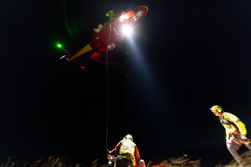 Missione del Soccorso Alpino Valdostano