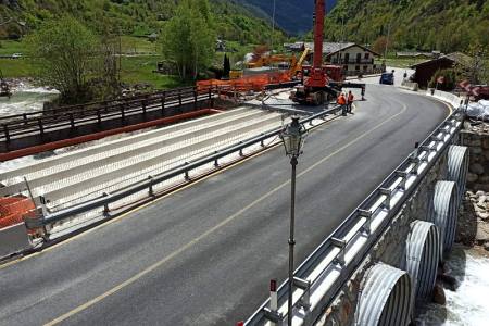 cantiere ponte di Issime