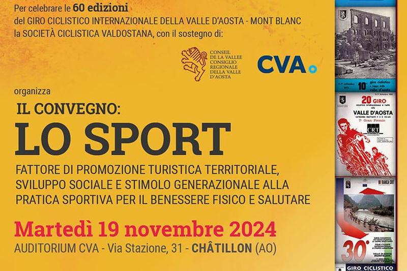 Lo sport come motori di promozione e sviluppo: convegno a Châtillon