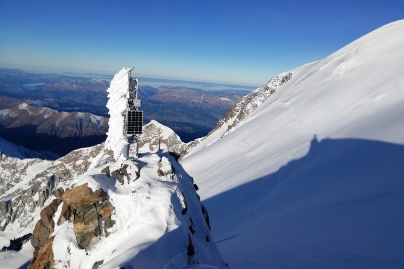 Stazione meteo (foto Arpa VdA)