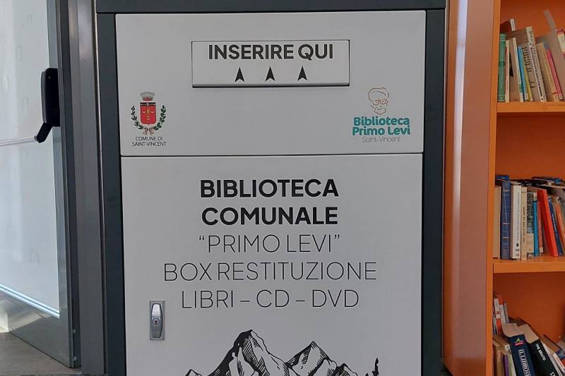 La biblioteca di Saint-Vincent attiva un B-Box