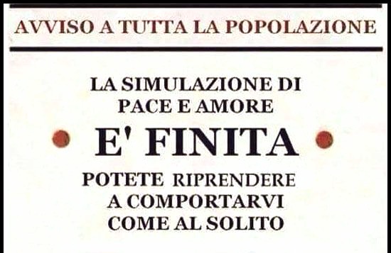 “Grazie a Dio, le feste di Natale sono finite”