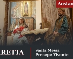 Santa Messa con Presepe vivente in diretta su Aostaoggi.it